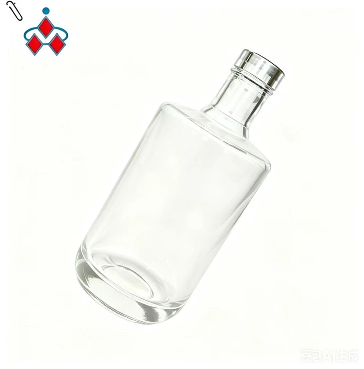 500ml Super Flint Spirit Glass Bottle factory